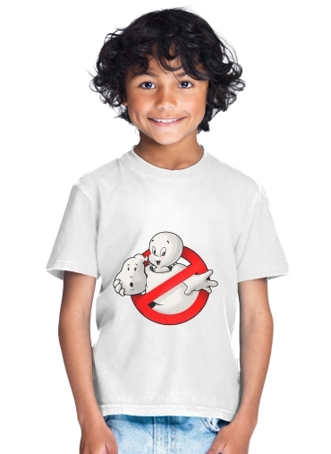 T-shirt Casper x ghostbuster mashup