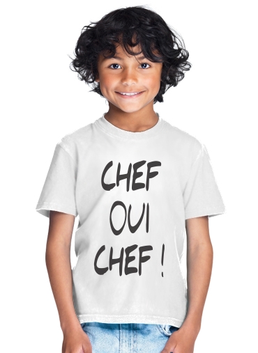 T-shirt Chef Oui Chef humour