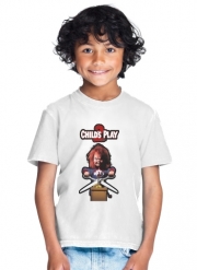 tshirt-enfant-blanc Child's Play Chucky La poupée