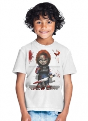 tshirt-enfant-blanc Chucky La poupée qui tue