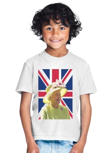 T-shirt Elizabeth 2 Uk Queen