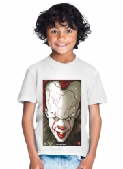 tshirt-enfant-blanc Evil Clown 