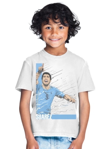 T-shirt Football Stars: Luis Suarez - Uruguay