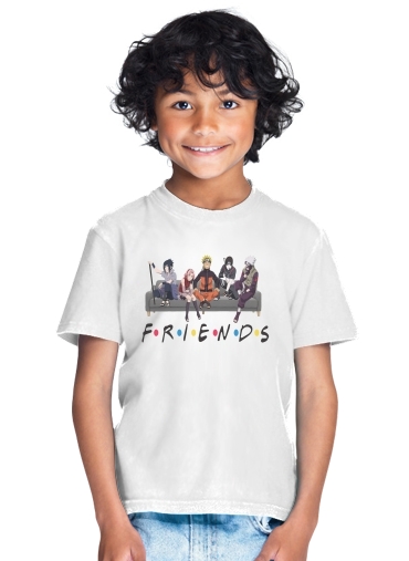 T-shirt Friends parodie Naruto manga