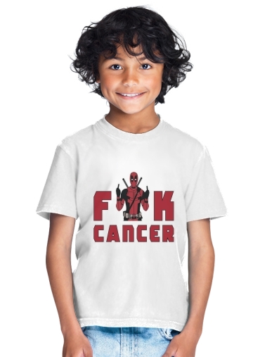 T-shirt Fuck Cancer With Deadpool