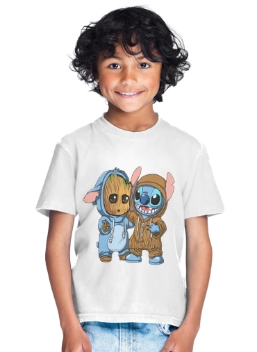 T-shirt Groot x Stitch