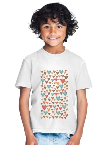 T-shirt Mosaic de coeurs