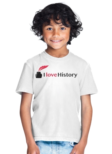T-shirt I love History