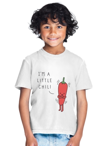 T-shirt Im a little chili - Piment