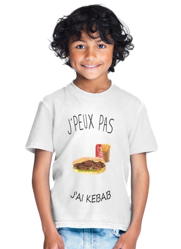 T-shirt Je peux pas j'ai kebab