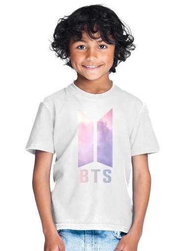 T-shirt Enfant Blanc K-pop BTS Bangtan Boys