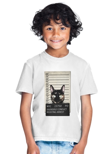 T-shirt Kitty Mugshot