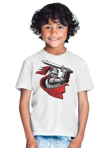T-shirt Knight with red cap