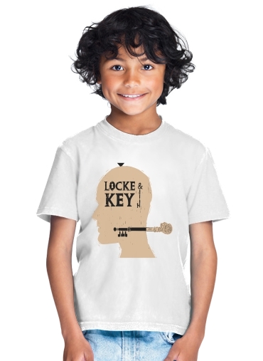 T-shirt Locke Key Head Art
