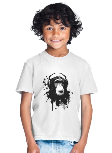 T-shirt Monkey Business - White