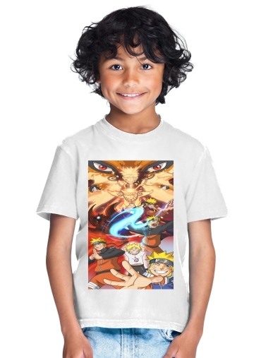 T-shirt Naruto Evolution