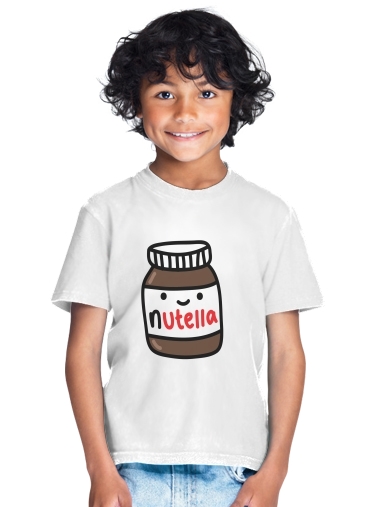 T-shirt Enfant Blanc Nutella