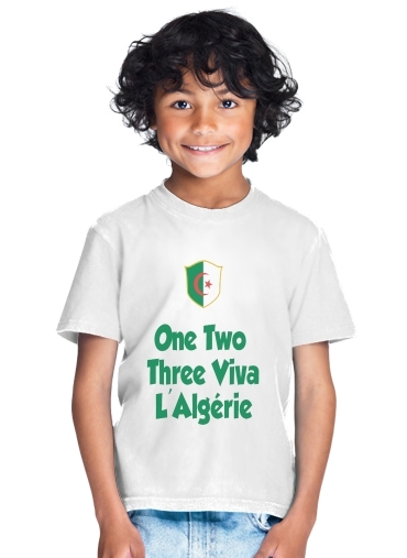 T-shirt One Two Three Viva Algerie