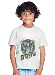 tshirt-enfant-blanc Outer Space Collection: One Direction 1D - Harry Styles