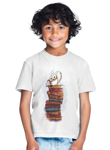 T-shirt Owl and Books