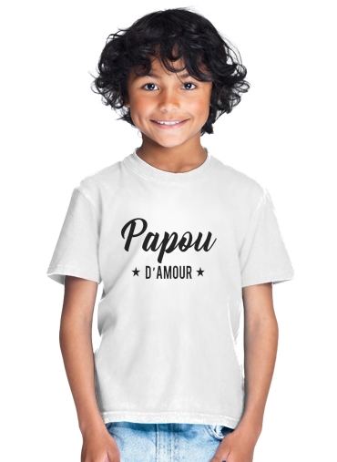 T-shirt Papou d'amour