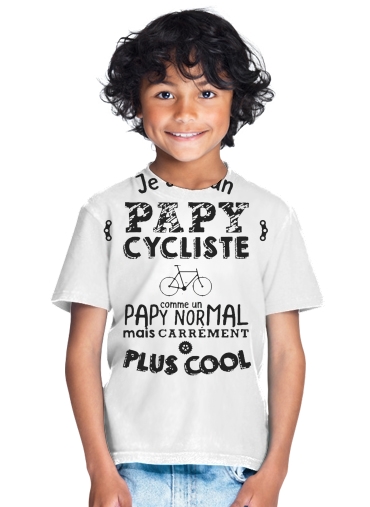 T-shirt Papy cycliste