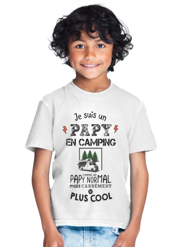 T-shirt Papy en camping car