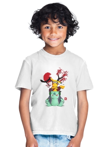 T-shirt Pikachu Bulbasaur Naruto