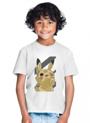 tshirt-enfant-blanc Pikachu Lockscreen