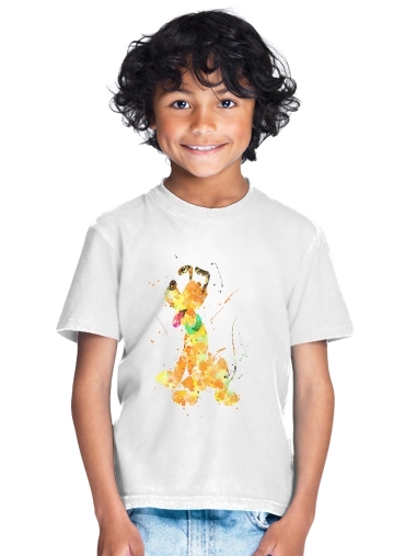 T-shirt Pluto watercolor art