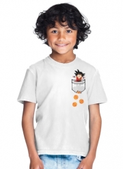 tshirt-enfant-blanc Pocket Collection: Goku Dragon Balls