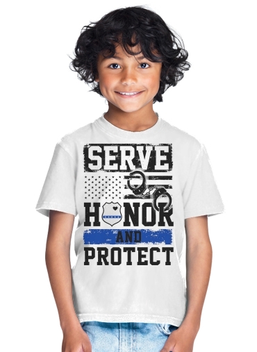 T-shirt Police Serve Honor Protect