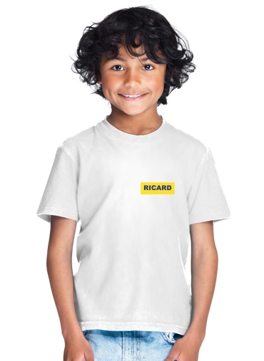 T-shirt Enfant Blanc Ricard