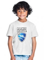 tshirt-enfant-blanc Rocket League