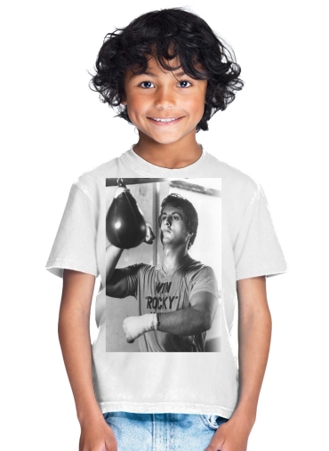 T-shirt Rocky Balboa Entraînement Punching-ball