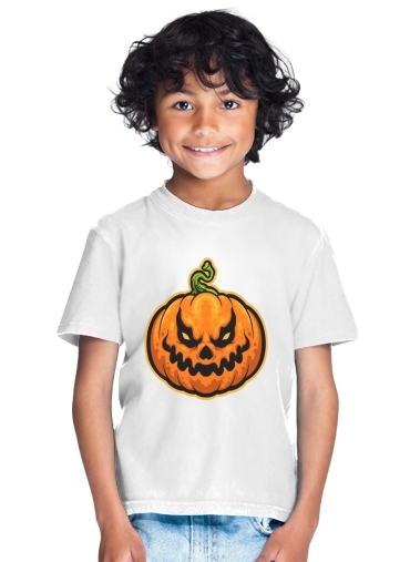 T-shirt Scary Halloween Pumpkin