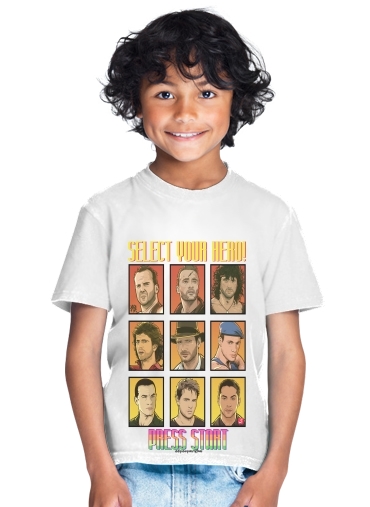 T-shirt Select your Hero Retro 90s
