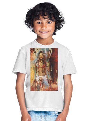 T-shirt Shakira Painting