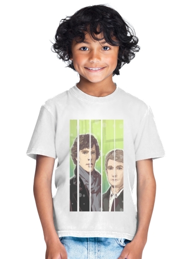 T-shirt Sherlock and Watson