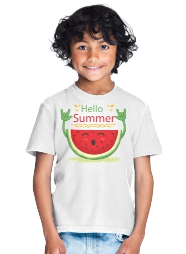 T-shirt Summer pattern with watermelon