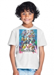 tshirt-enfant-blanc Super Smash Bros Ultimate