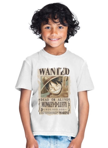 T-shirt Wanted Luffy Pirate