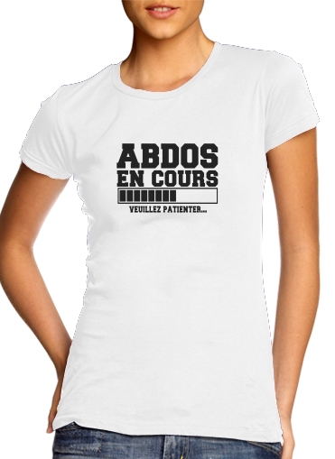 T-shirt Abdos en cours