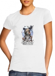 tshirt-femme-blanc Albator Pirate de l'espace