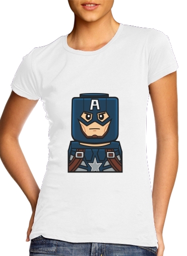 T-shirt Bricks Captain America
