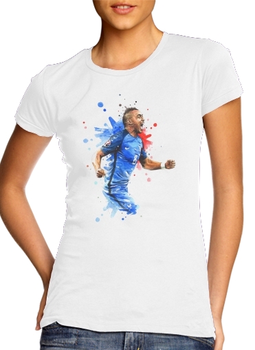 T-shirt Dimitri Payet Peinture Fan Art France Team 