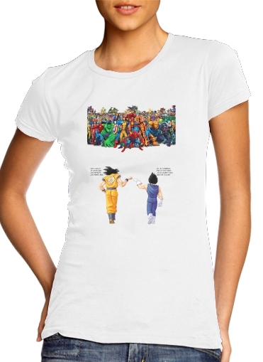 T-shirt DragonBall x Marvel Combat