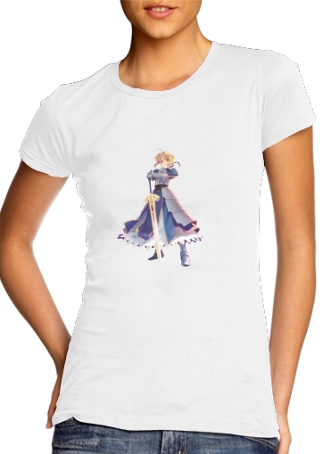 T-shirt Fate Zero Fate stay Night Saber King Of Knights