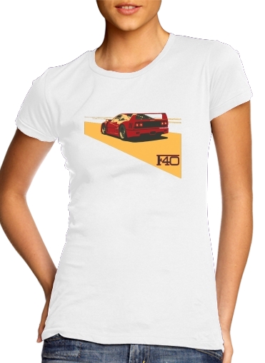 T-shirt Ferrari F40 Art Fan