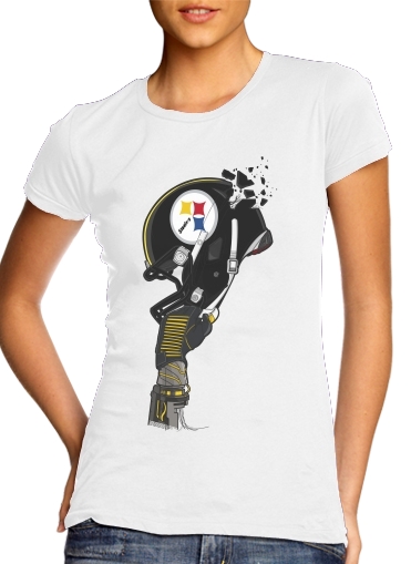 T-shirt Football Helmets Pittsburgh